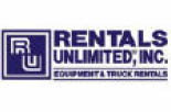 RENTALS UNLIMITED logo