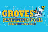GROVES SWIMMING POOL logo