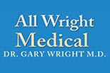 ALL WRIGHT MEDICAL CLINIC logo