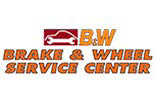 B & W BRAKE AND WHEEL logo