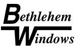 BETHLEHEM WINDOWS logo