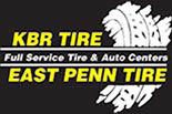 KBR TIRE EAST PENN TIRE logo