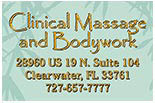 CLINICAL MASSAGE AND  BODYWORK logo