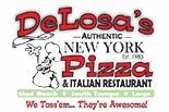 DE LOSA'S PIZZA logo