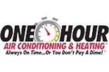 ONE HOUR HEATING & AIR - LARG0 logo