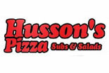 HUSSON'S PIZZA logo