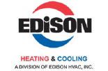 EDISON HEATING & COOLING logo