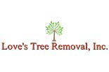 LOVES TREE REMOVAL logo