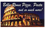 BELLA ROMA PIZZA & PASTA logo