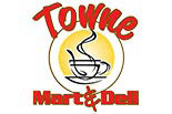 TOWNE MART DELI logo