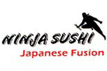 NINJA SUSHI JAPANESE FUSON logo