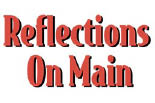 REFLECTIONS ON MAIN logo