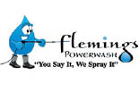 Flemings Powerwash logo