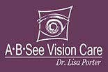 A B SEE VISION CARE logo