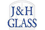J&H GLASS logo