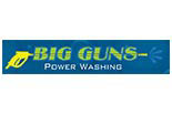 BIG GUNS POWER WASHING logo