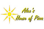 ALEXS HOUSE OF PIZZA logo