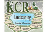 KCR LANDSCAPING logo