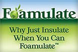 FOAMULATE Home Insulation logo