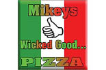 MIKEY'S WICKED GOOD PIZZA logo