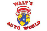 WALTS AUTO WORLD logo