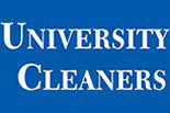 UNIVERSITY CLEANERS logo