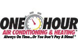 ONE HOUR HEATING & AIR CONDITIONING logo