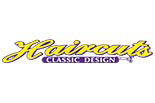 HAIRCUTS CLASSIC DESIGN logo