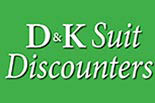 D & K SUIT DISCOUNTERS logo