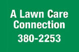 A LAWNCARE CONNECTION logo