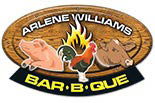 ARLENE WILLIAMS'  BAR B QUE logo