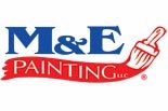 M & E Painting logo