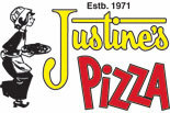 JUSTINE'S PIZZA logo