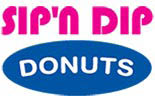 SIP N DIP DONUTS logo