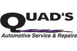 QUAD'S MAXIMUM EXHAUST logo