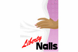 LIBERTY NAILS logo