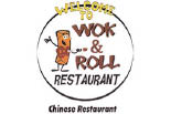 WOK & ROLL logo