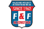 F & F AUTOMOTIVE logo