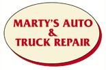 MARTY'S AUTO logo