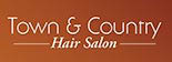 TOWN & COUNTRY HAIR SALON logo