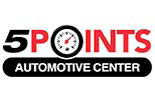 5 POINTS AUTOMOTIVE SERVICE logo