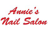 ANNIE NAILS & SPA logo