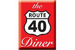 ROUTE 40 DINER logo