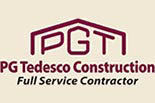PG TEDESCO CONSTRUCTION logo