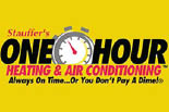 STAUFFER'S ONE HOUR HEATING & AIR logo