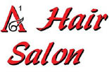A-1 HAIR SALON logo