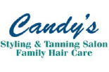 CANDY'S STYLING & TANNING SALON logo