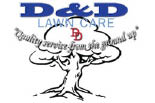 D & D LAWN CARE logo