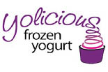 YOLICIOUS FROZEN YOGURT logo