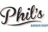 PHIL'S BARBER SHOP logo